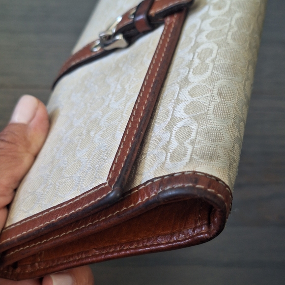 Coach Wallet with checkbook cover - Picture 2 of 13